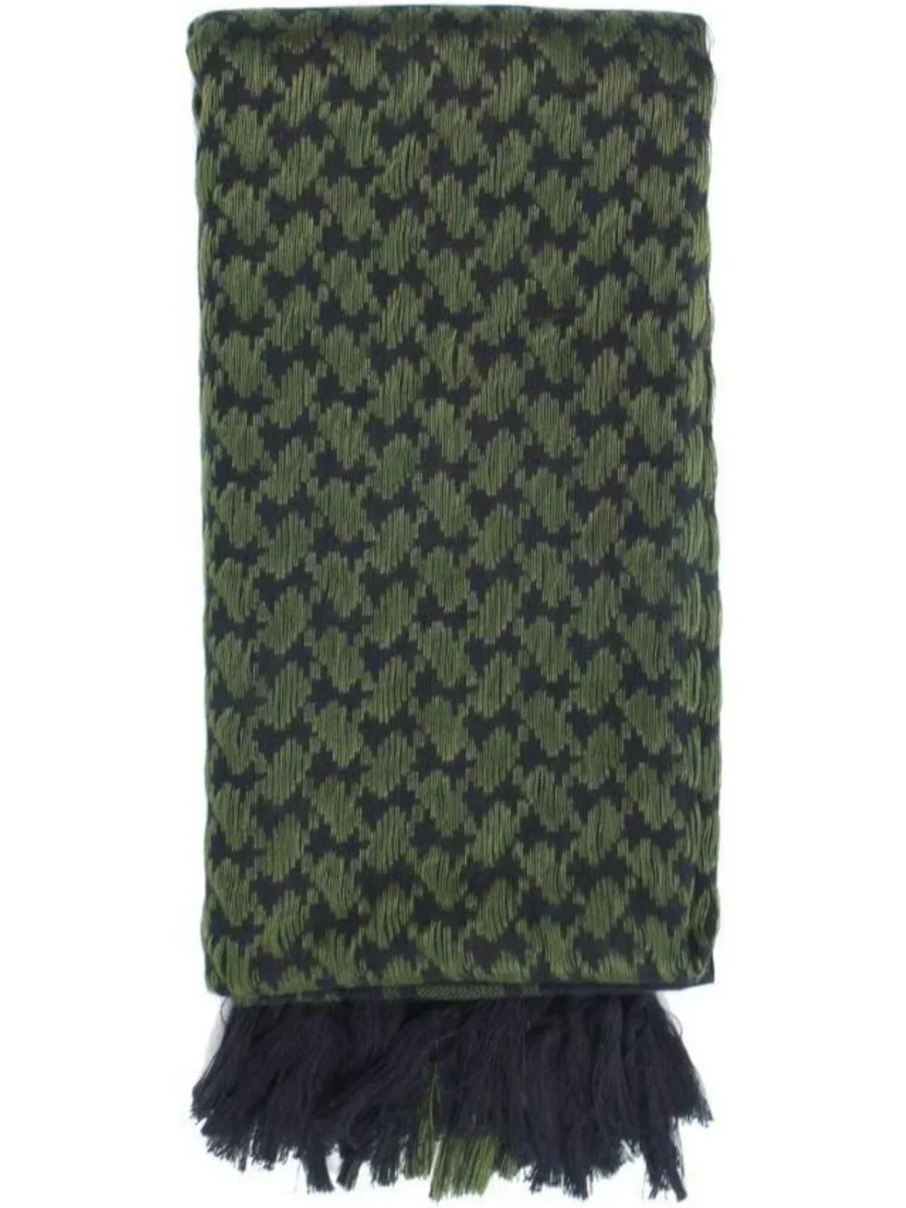 Tactical Cotton Shemagh Scarf - Versatile Desert Neck Wrap with Tassels for All